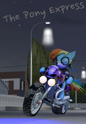 the pony express series poster